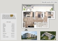 出卖 公寓房（砖头） Tata, 60m2